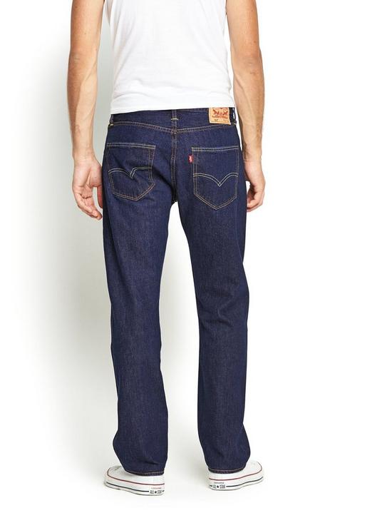 stillFront image of levis-501-original-straight-fit-jeans-indigo