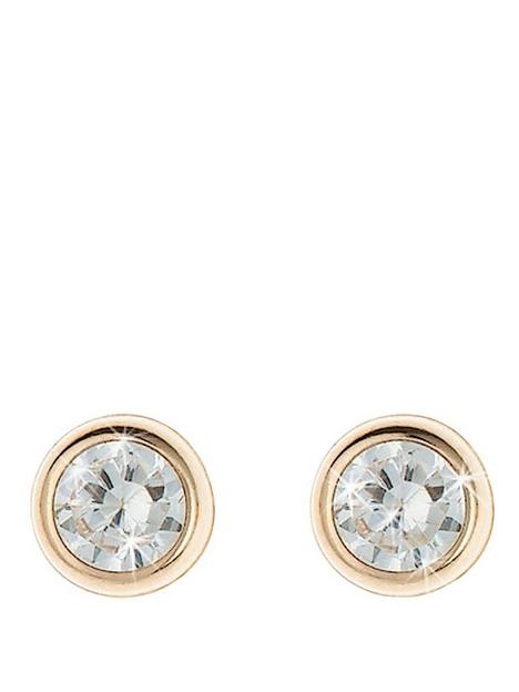 love-gem-9-carat-yellow-gold-5-mm-round-cubic-zirconia-rubover-stud-earrings