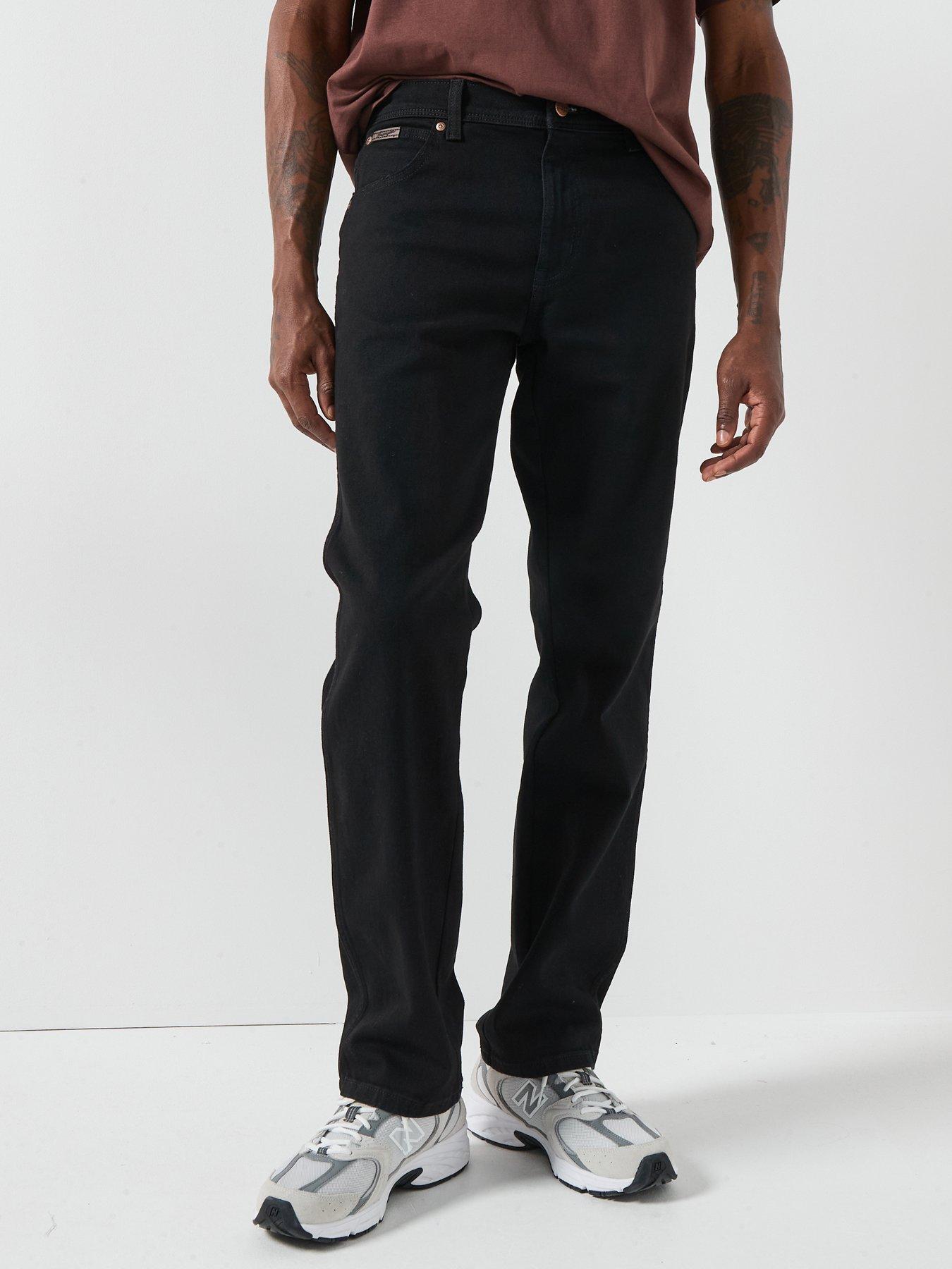 undefined Texas Straight Fit Jeans - Black
