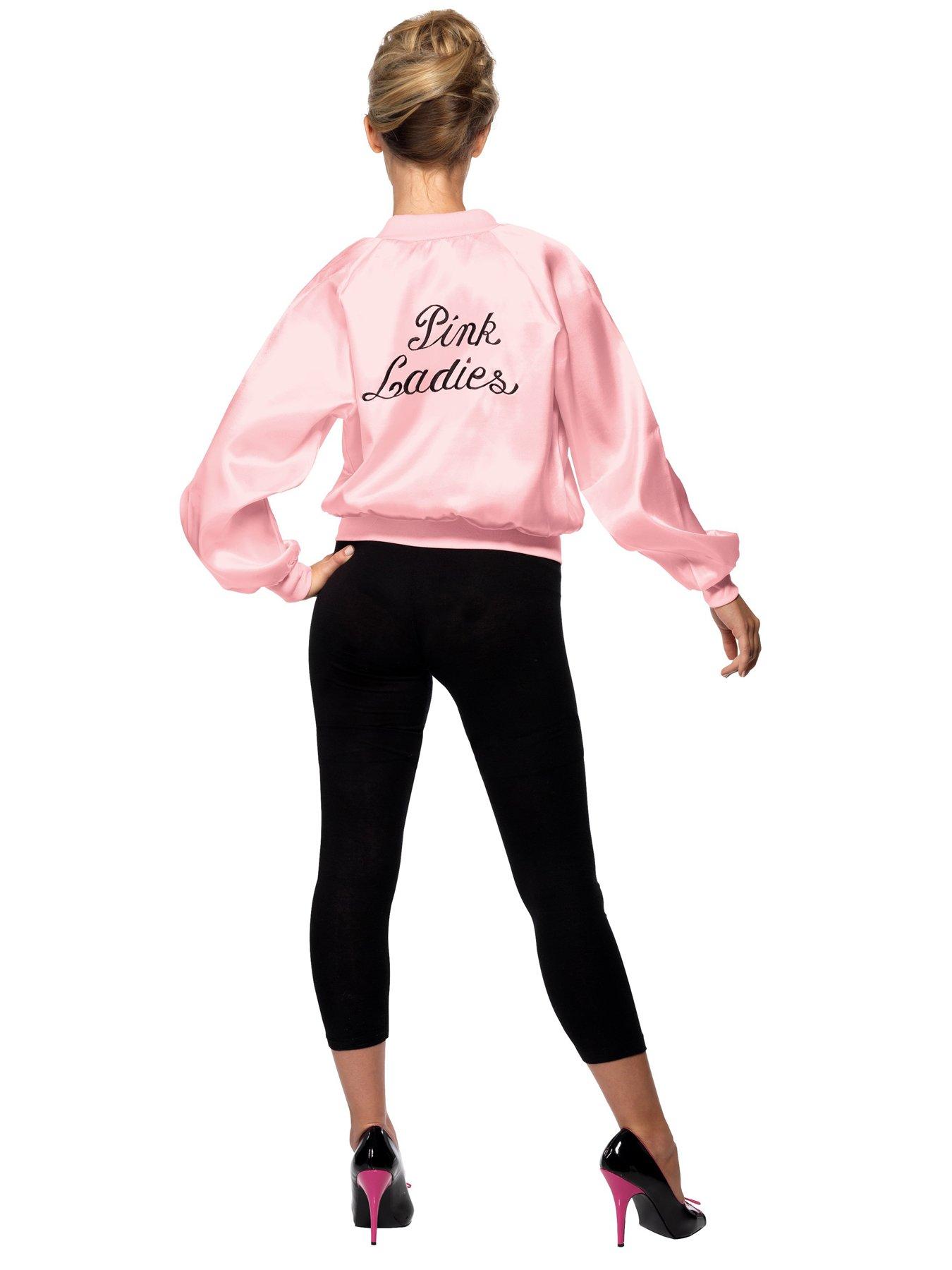Image 2 of 3 of Grease Pink Ladies Adult Jacket - Adult Costume