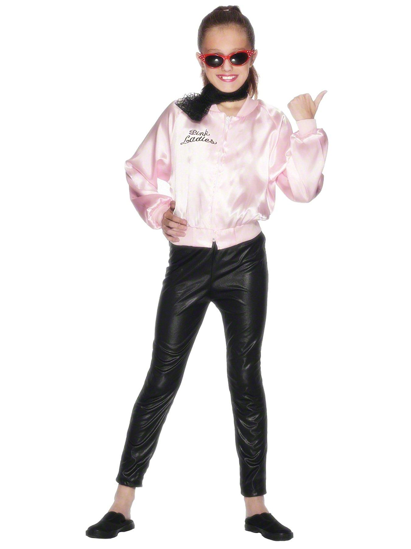 Grease Pink Ladies Jacket - Child Costume | Littlewoods