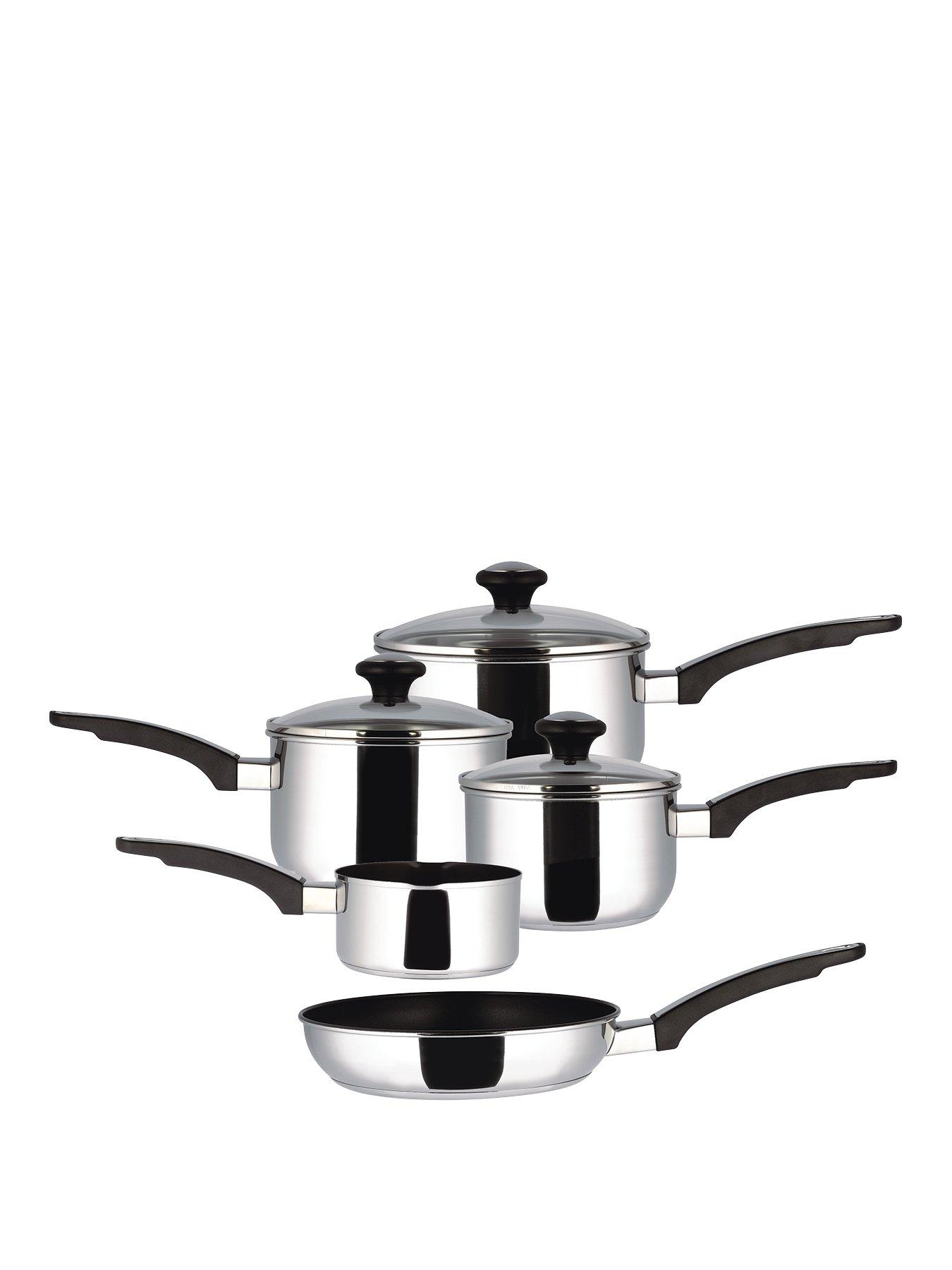 undefined Everyday Stainless Steel 5-Piece Pan Set