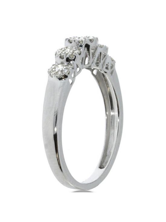 stillFront image of love-diamond-9-carat-white-gold-35-point-5-cluster-eternity-ring