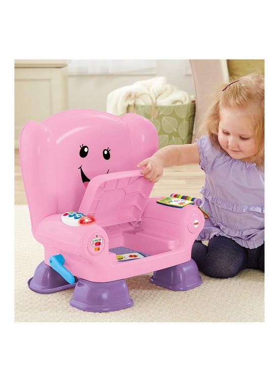 front image of fisher-price-laugh-amp-learn-smart-stages-chair-pink