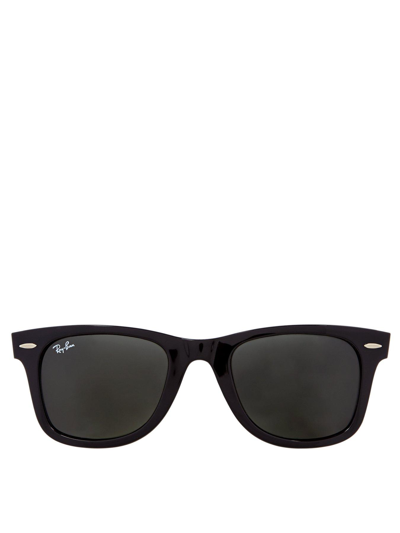 Image 4 of 5 of Ray-Ban ORB2140 Wayfarer Sunglasses - Black