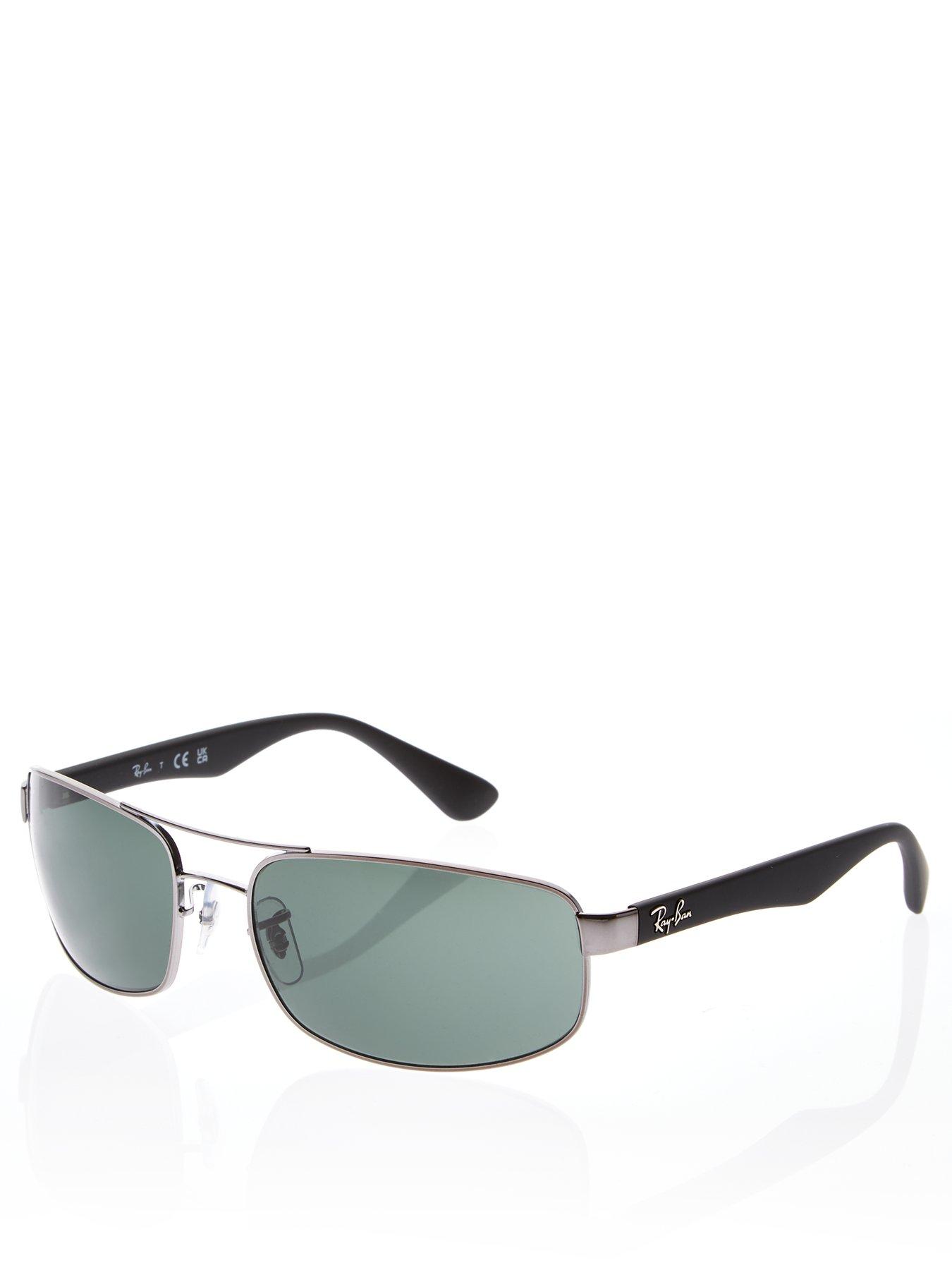 undefined Rectangle Sunglasses - Grey