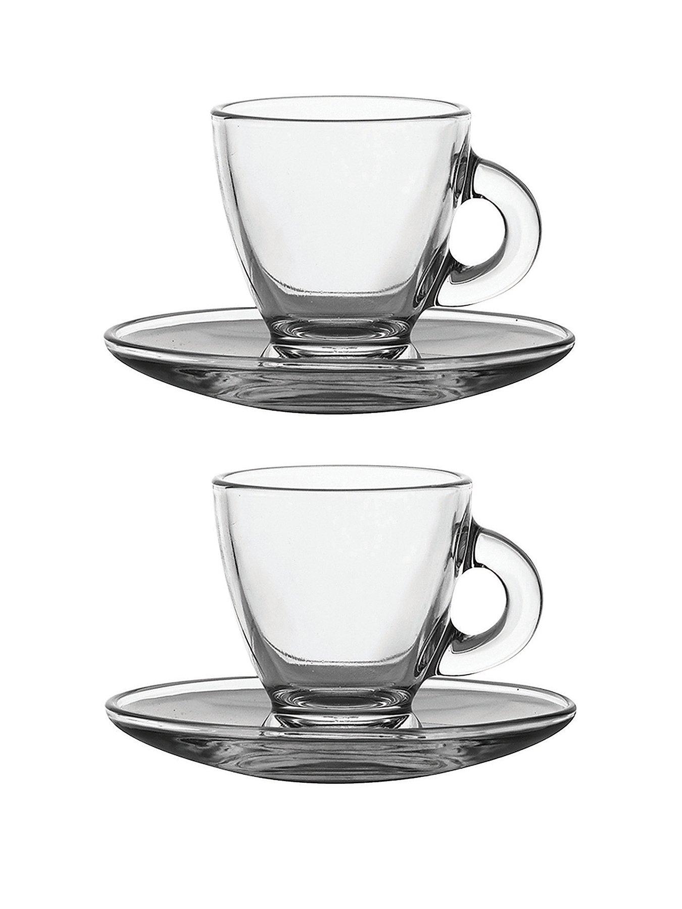 Image 1 of 1 of Ravenhead Entertain Set of 2 Espresso Cups and Saucers