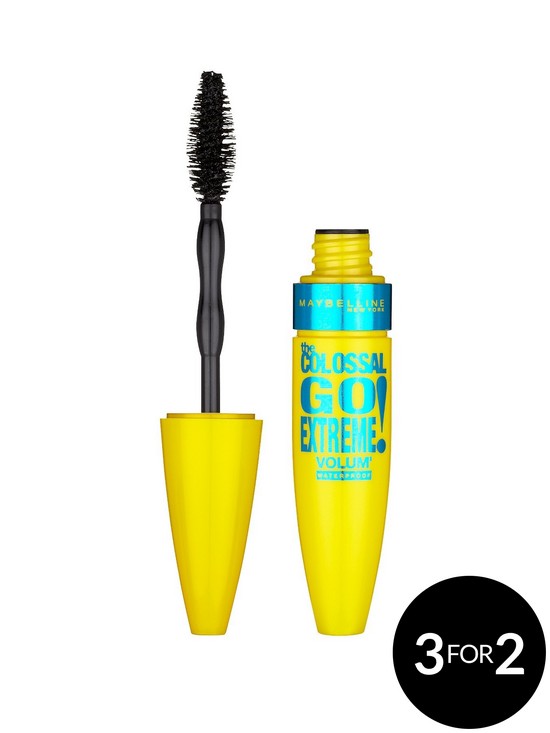 front image of maybelline-colossal-mascara-go-extreme-black-waterproof