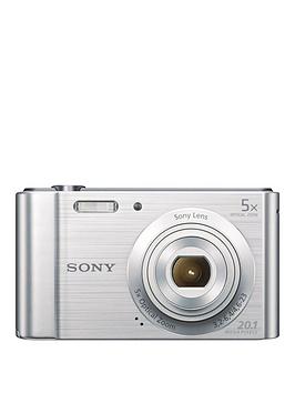 Sony Sony Cybershot Dsc W800 20.1 Megapixel Digital Compact Camera - Silver Picture
