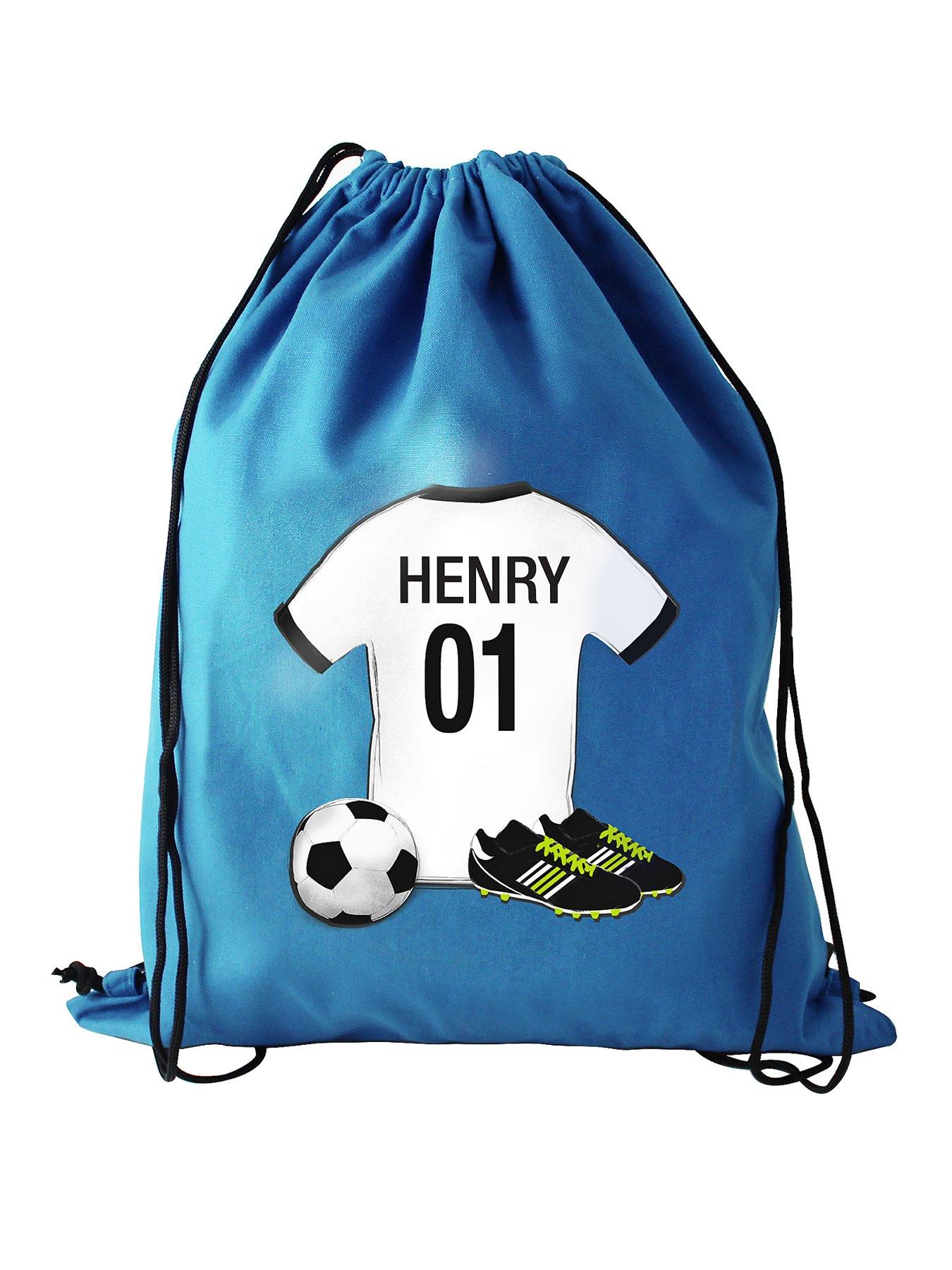 undefined Personalised Football Swim Bag