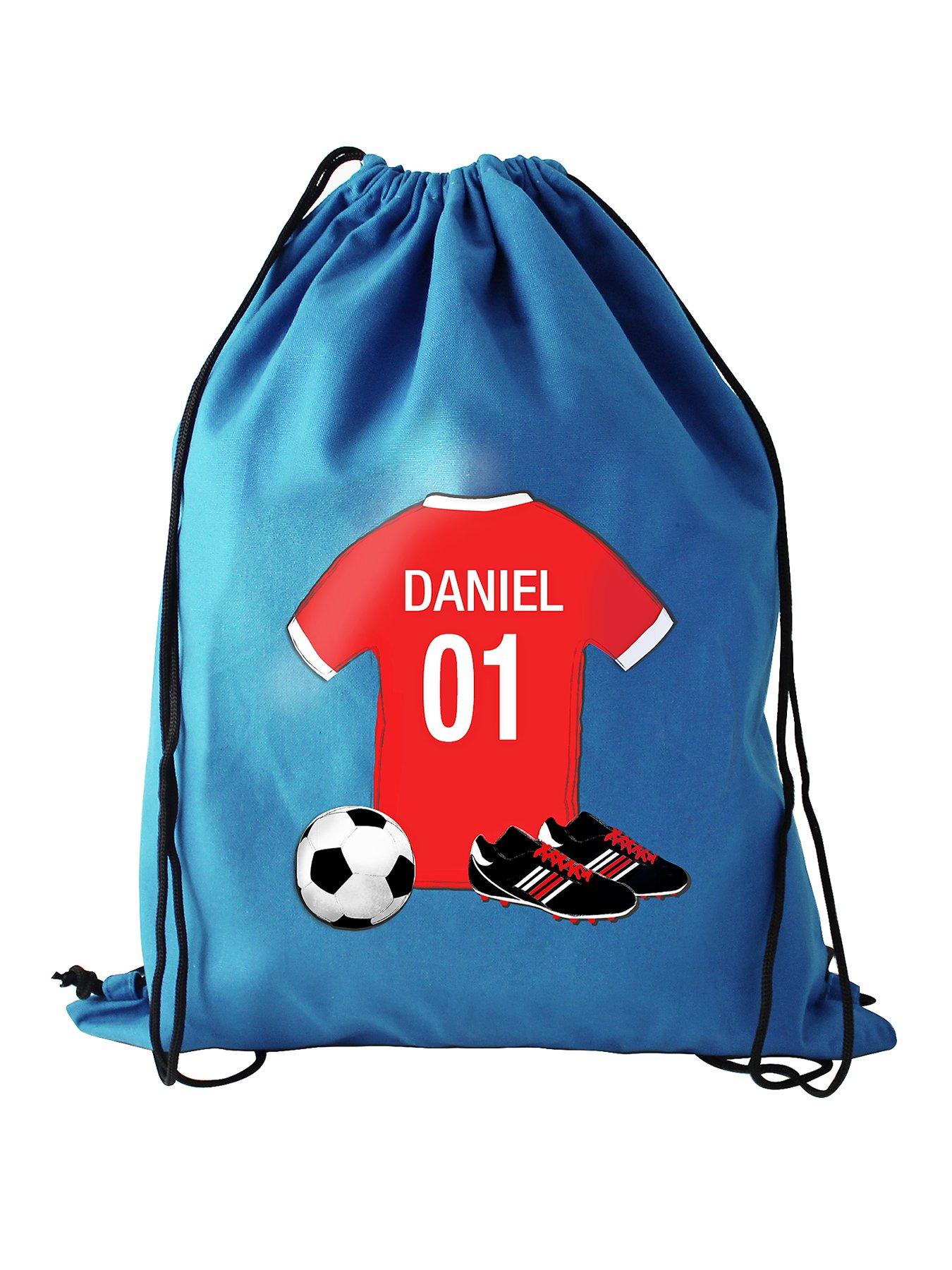 undefined Personalised Football Swim Bag