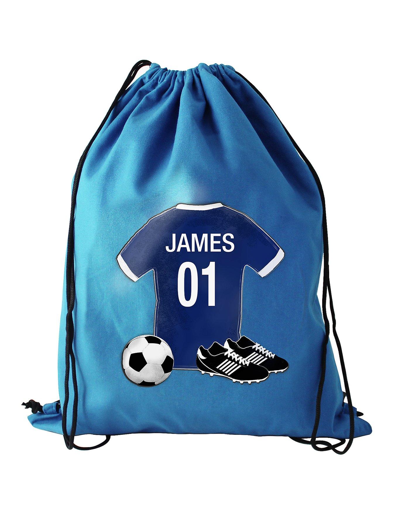 Image 1 of 1 of The Personalised Memento Company Personalised Football Swim Bag