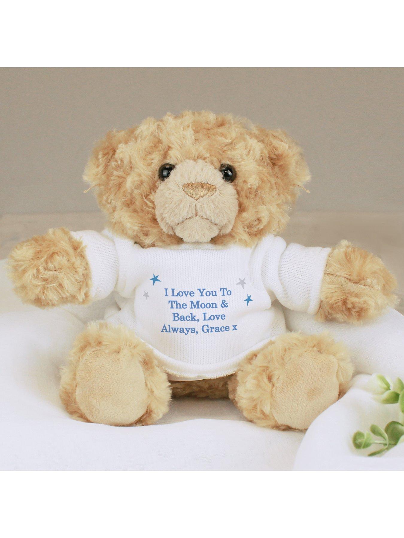 Image 2 of 2 of The Personalised Memento Company Personalised Message Teddy