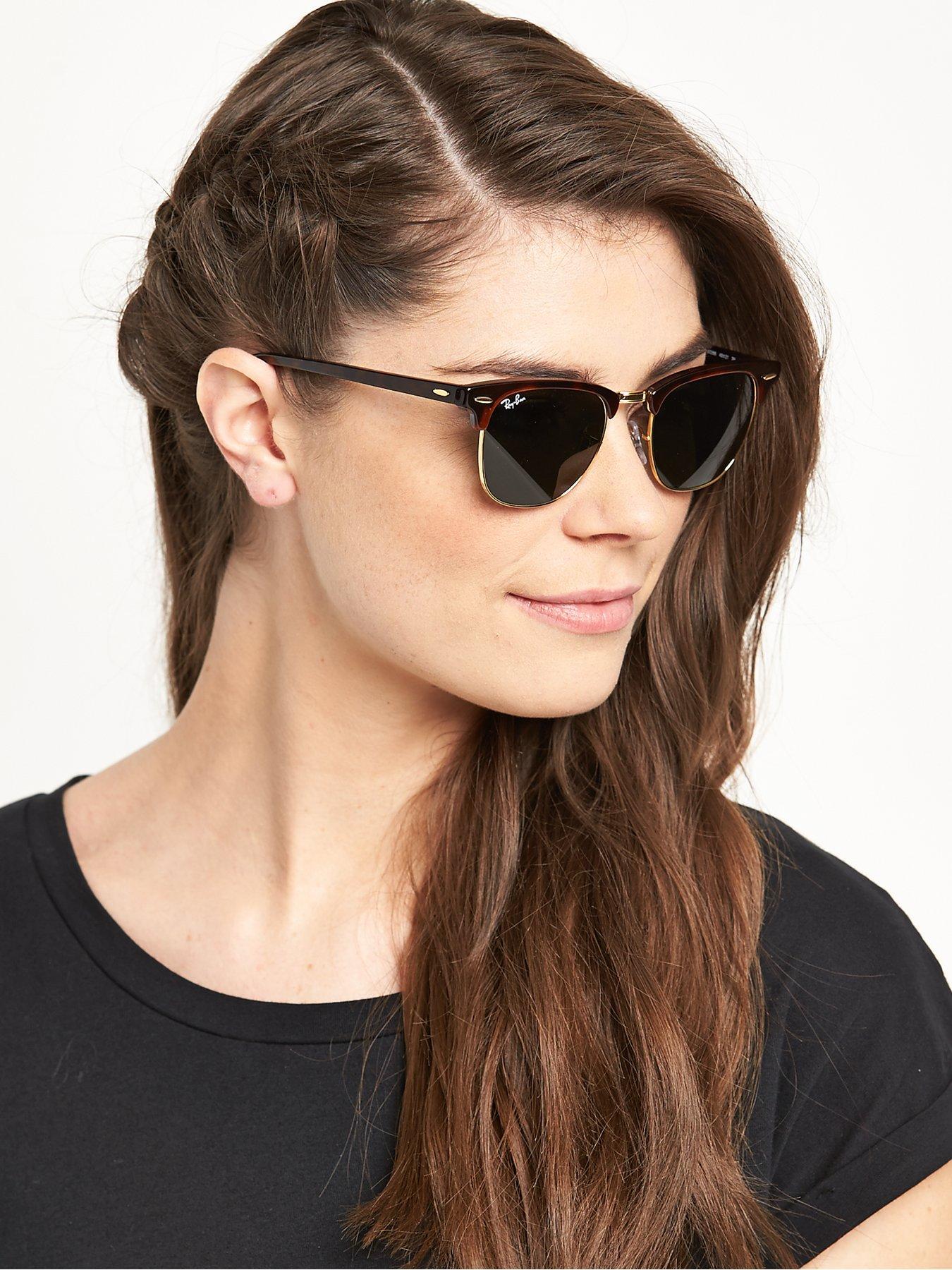 tortoise shell clubmaster sunglasses