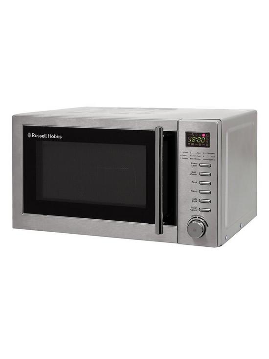 stillFront image of russell-hobbs-rhm2031-microwave-with-grill-stainless-steel