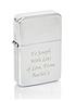  image of the-personalised-memento-company-personalised-silver-windproof-lighter