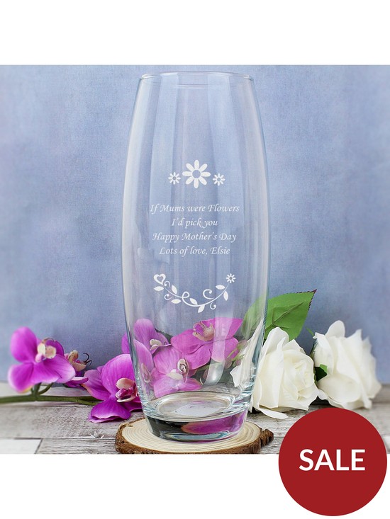 stillFront image of the-personalised-memento-company-personalised-floral-design-barrel-vase