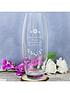  image of the-personalised-memento-company-personalised-floral-design-barrel-vase