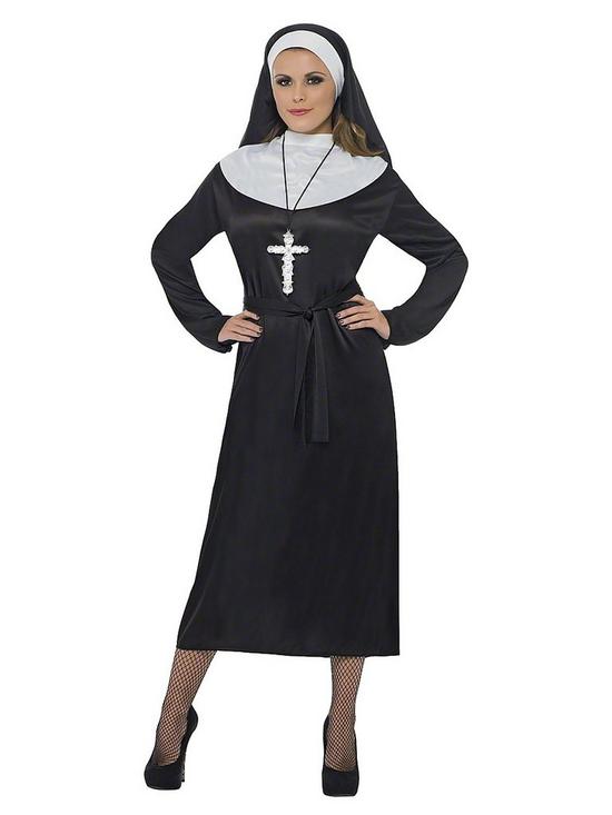 front image of ladies-nun-costume