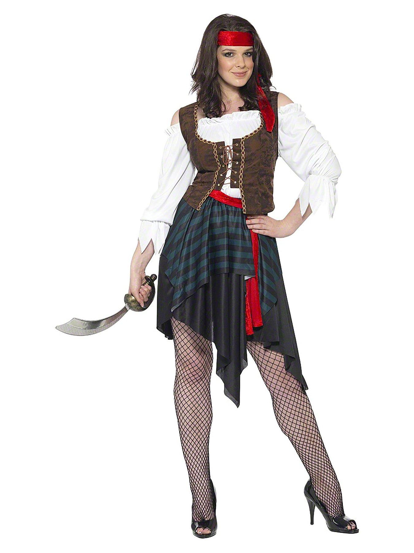 Pirate Lady - Adult Costume | Littlewoods