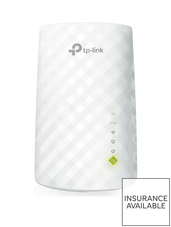 front image of tp-link-re200-ac750-dual-band-range-extender