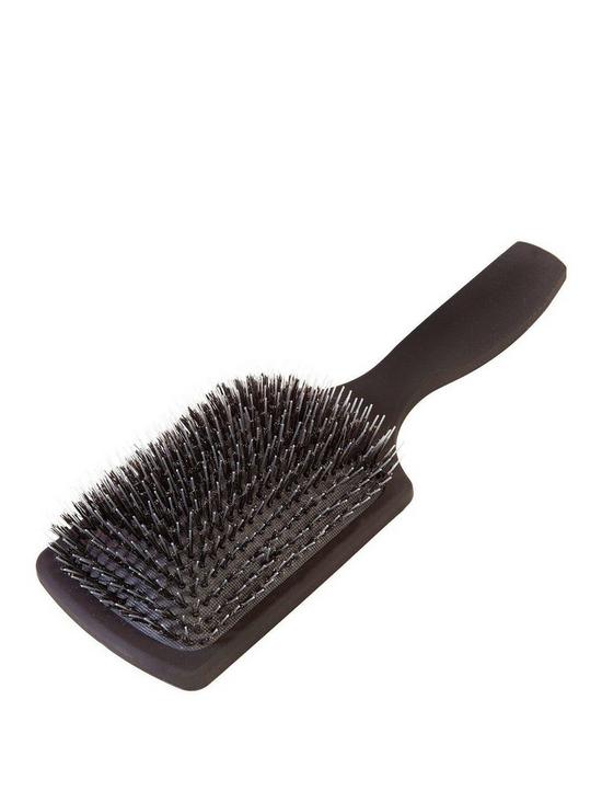 front image of beauty-works-large-paddle-brush-with-mixed-bristlesnbsp--180-grams