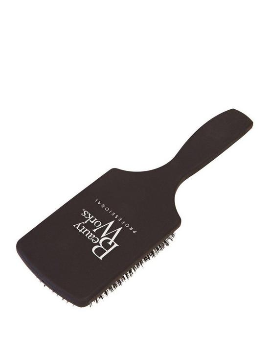 stillFront image of beauty-works-large-paddle-brush-with-mixed-bristlesnbsp--180-grams