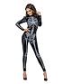  image of halloween-miss-whiplash-skeleton-jumpsuit-adult-costume
