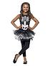  image of girls-skeleton-tutu-child-costume