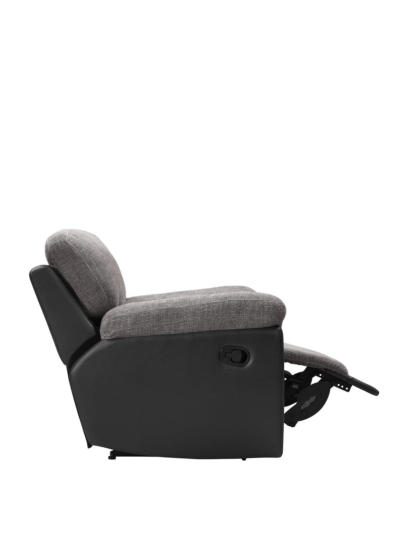back image of the-very-collection-santori-high-back-recliner-armchair