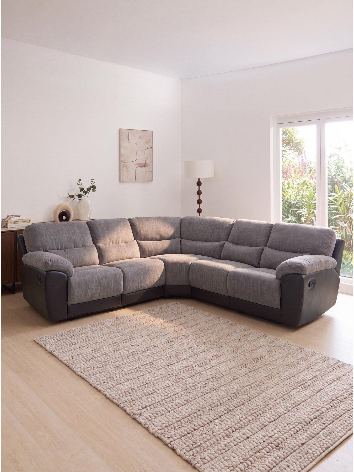 The Very Collection Santori High Back Reclining Corner Group Sofa