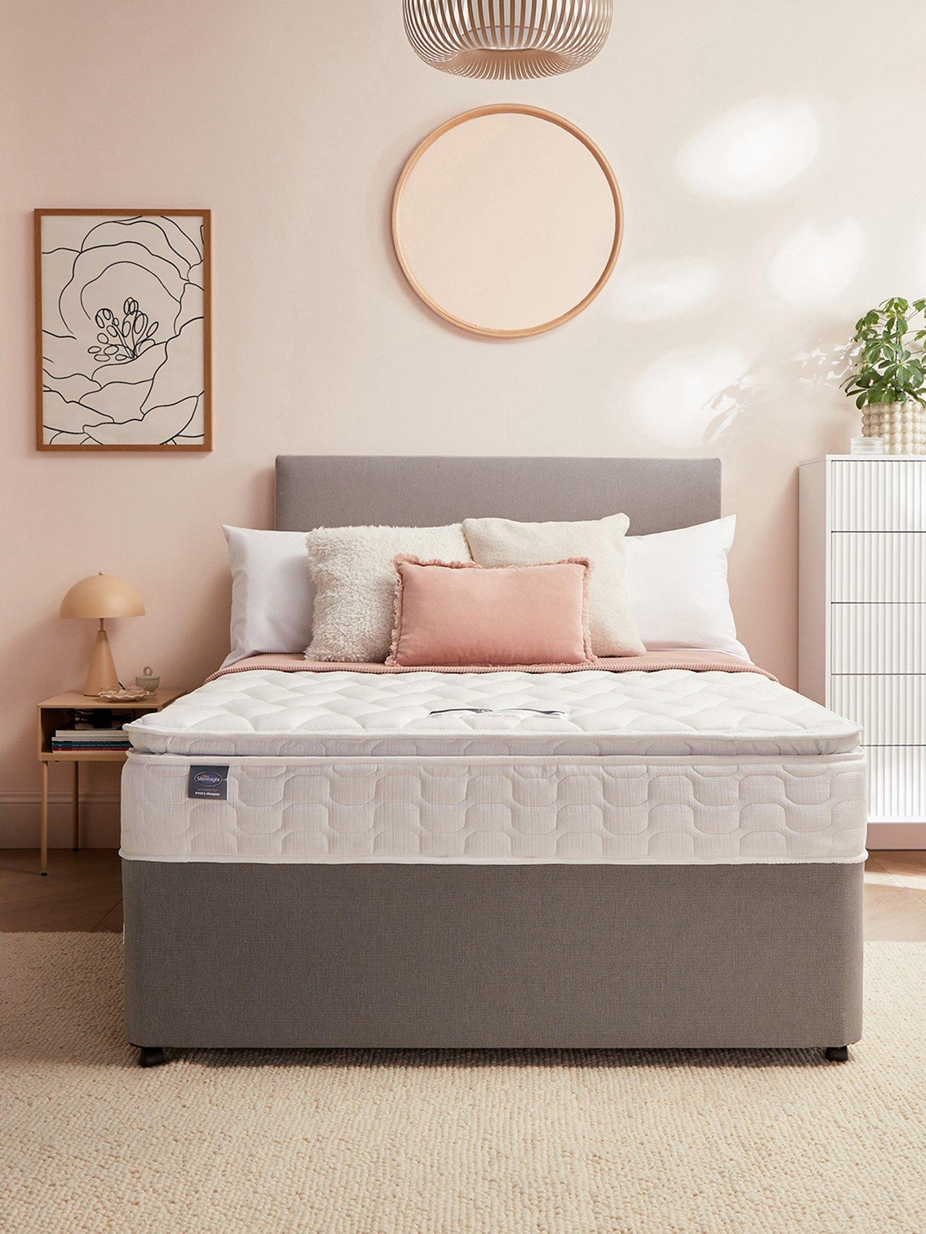Silentnight Miracoil Pillowtop Mattress - Firm - Express Delivery available