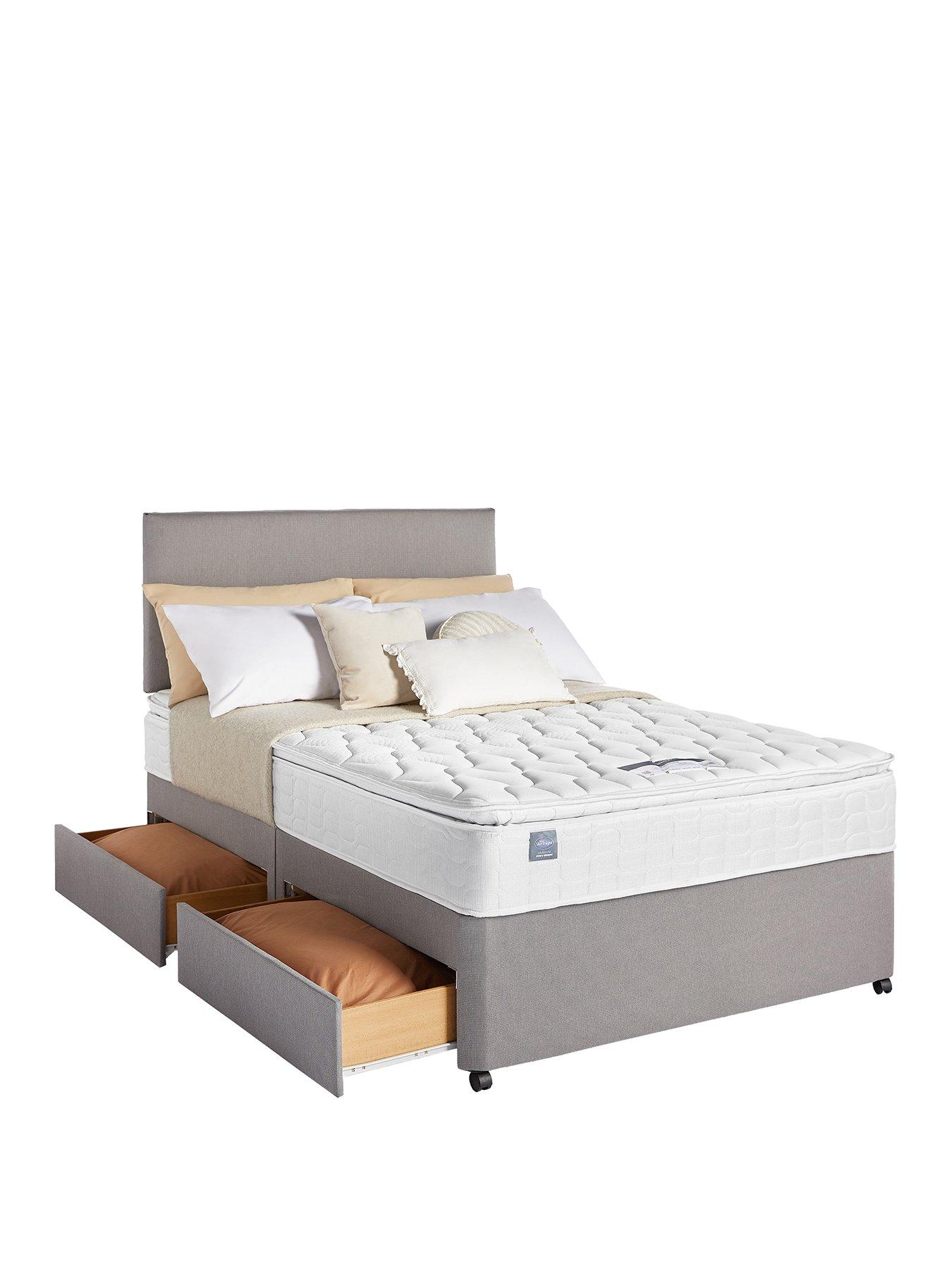 Silentnight Miracoil 3 Pippa Ultimate Pillowtop Mattress and Divan Bed