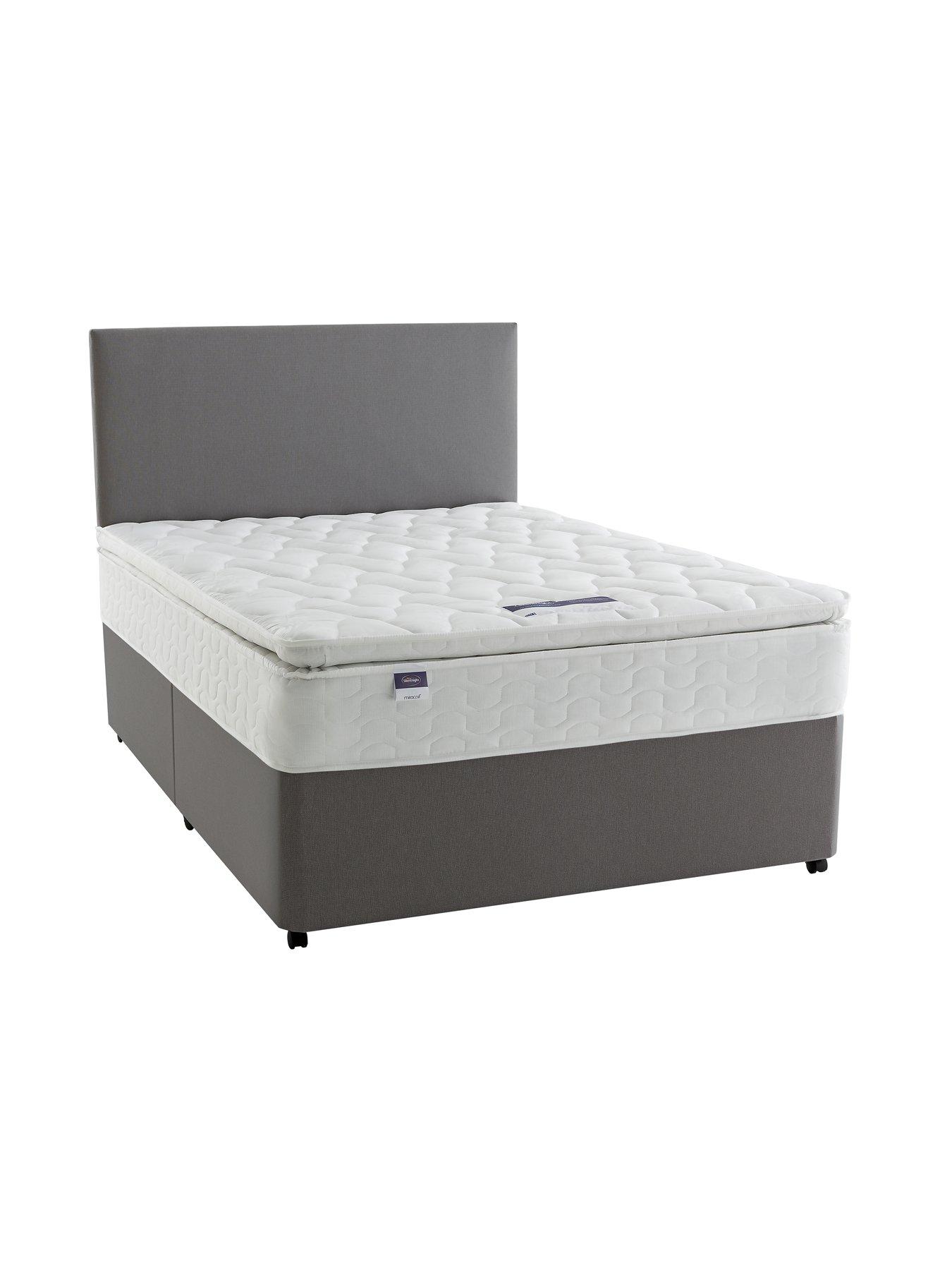 Silentnight miracoil 3 pippa ultimate pillowtop divan bed with storage options discount