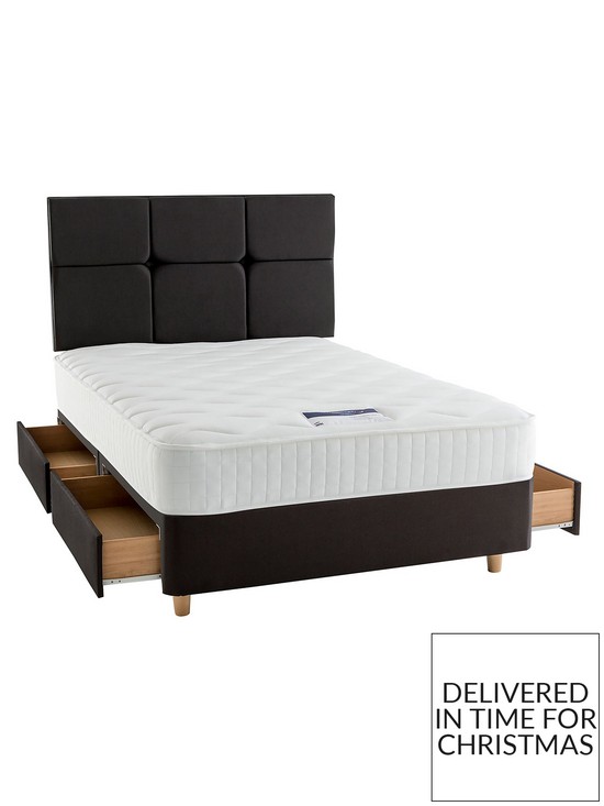 front image of silentnight-sophia-memory-1000-pocket-divan-bed-with-storage-options-and-headboard