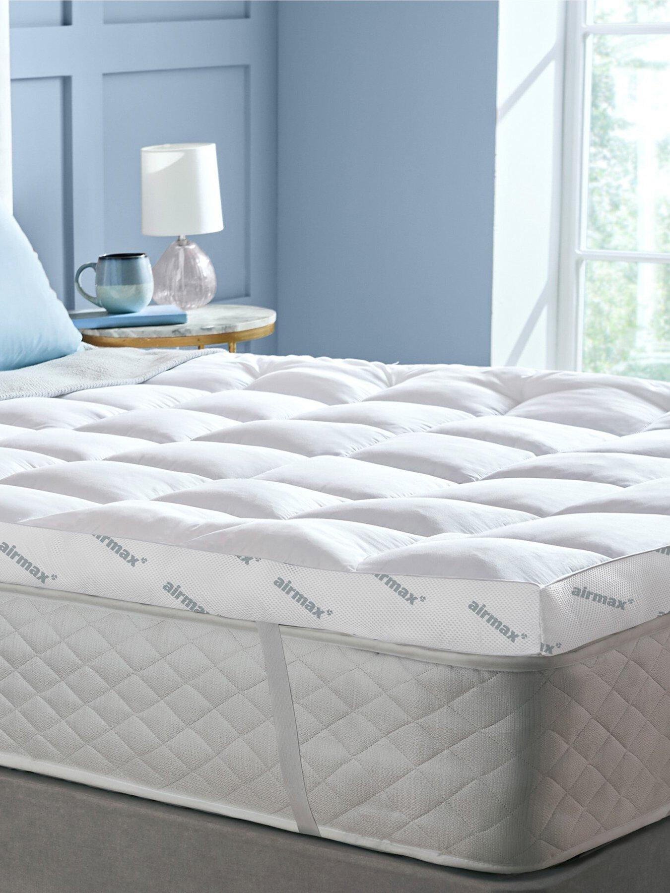 silentnight-airmax-500-5nbspcm-dual-layer-mattress-topper-white