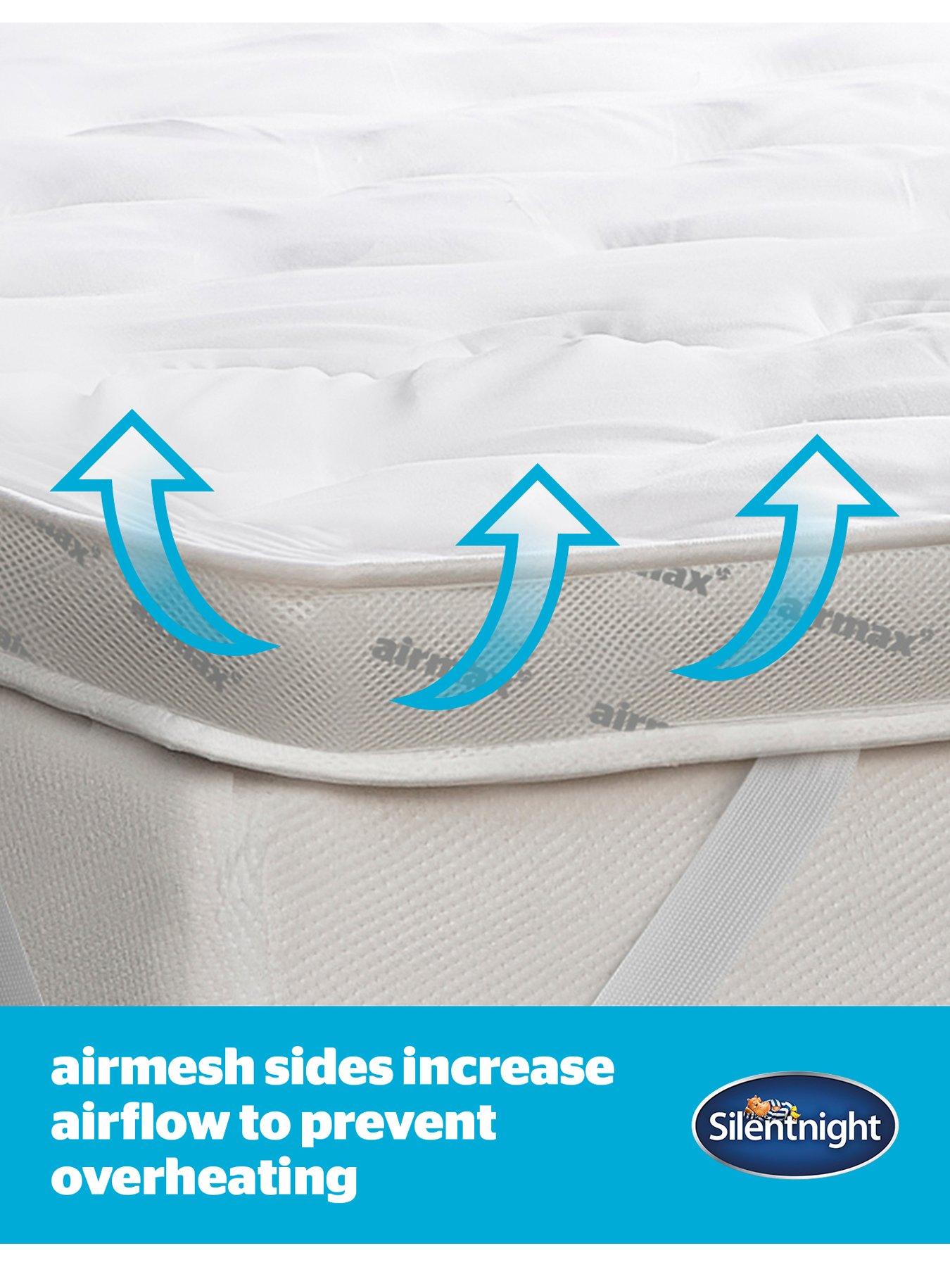 Image 4 of 7 of Silentnight Airmax 500 5&nbsp;cm Dual Layer Mattress Topper - White