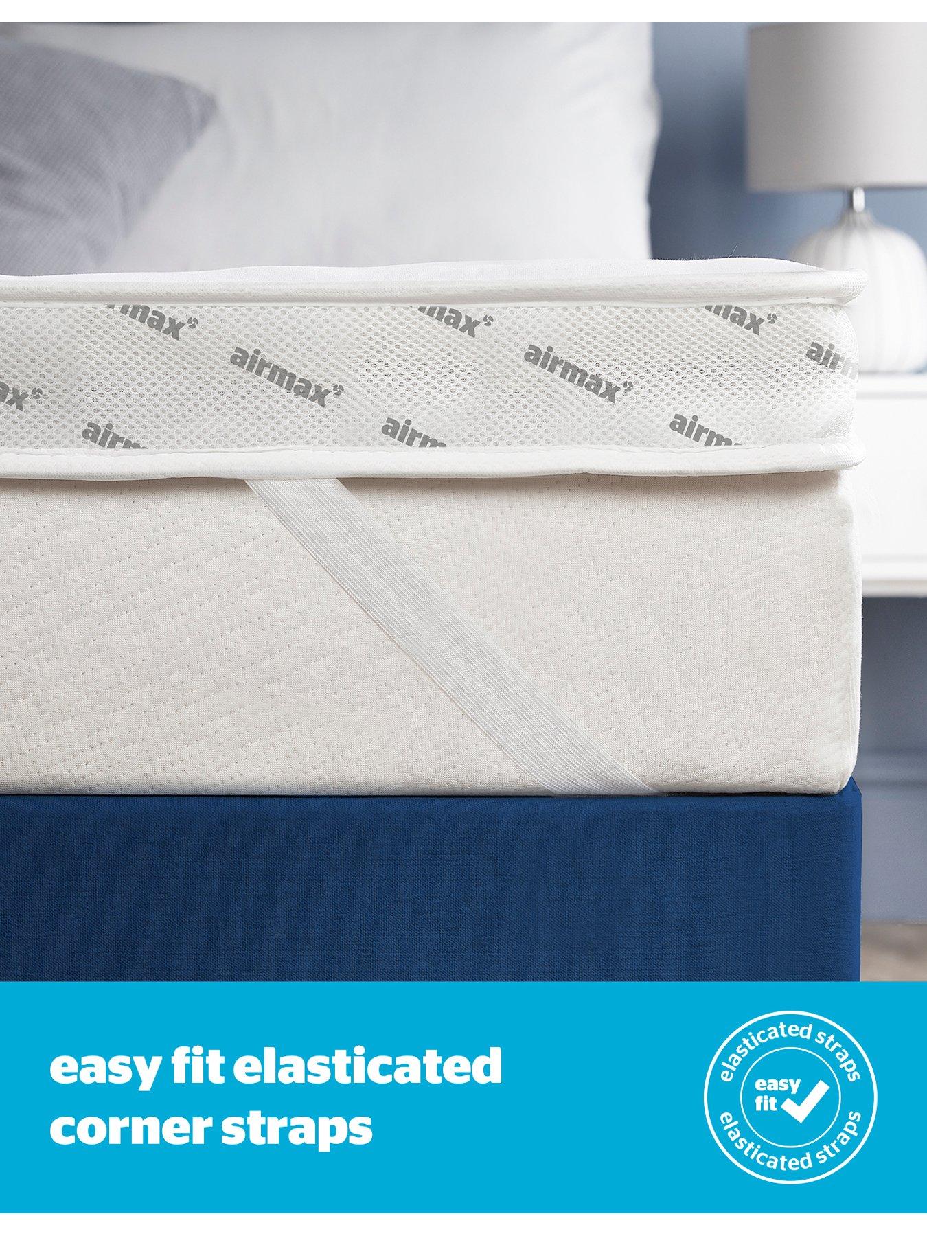 Image 5 of 7 of Silentnight Airmax 500 5&nbsp;cm Dual Layer Mattress Topper - White