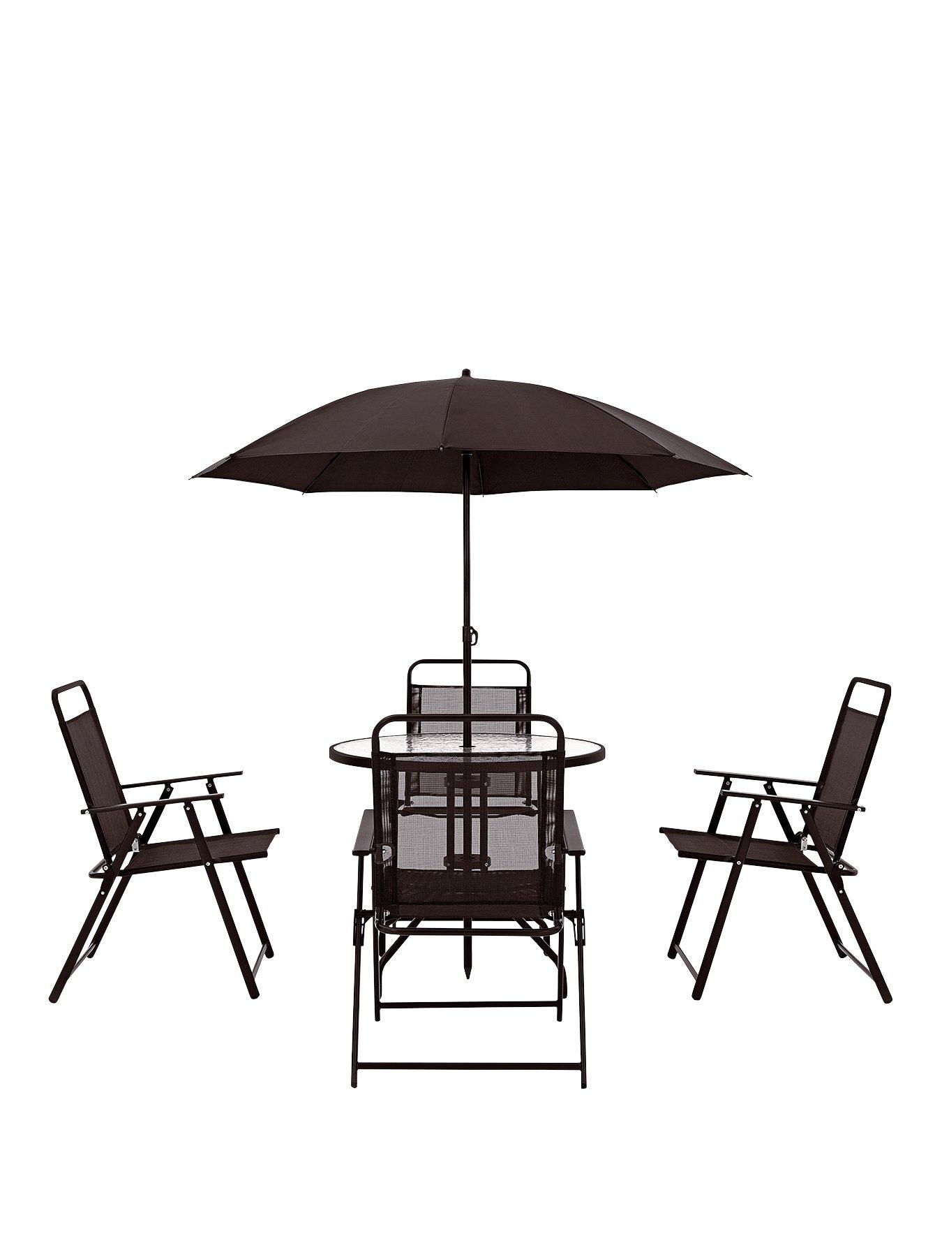 Santa Rosa 6 Piece Outdoor Dining Set Littlewoods Com