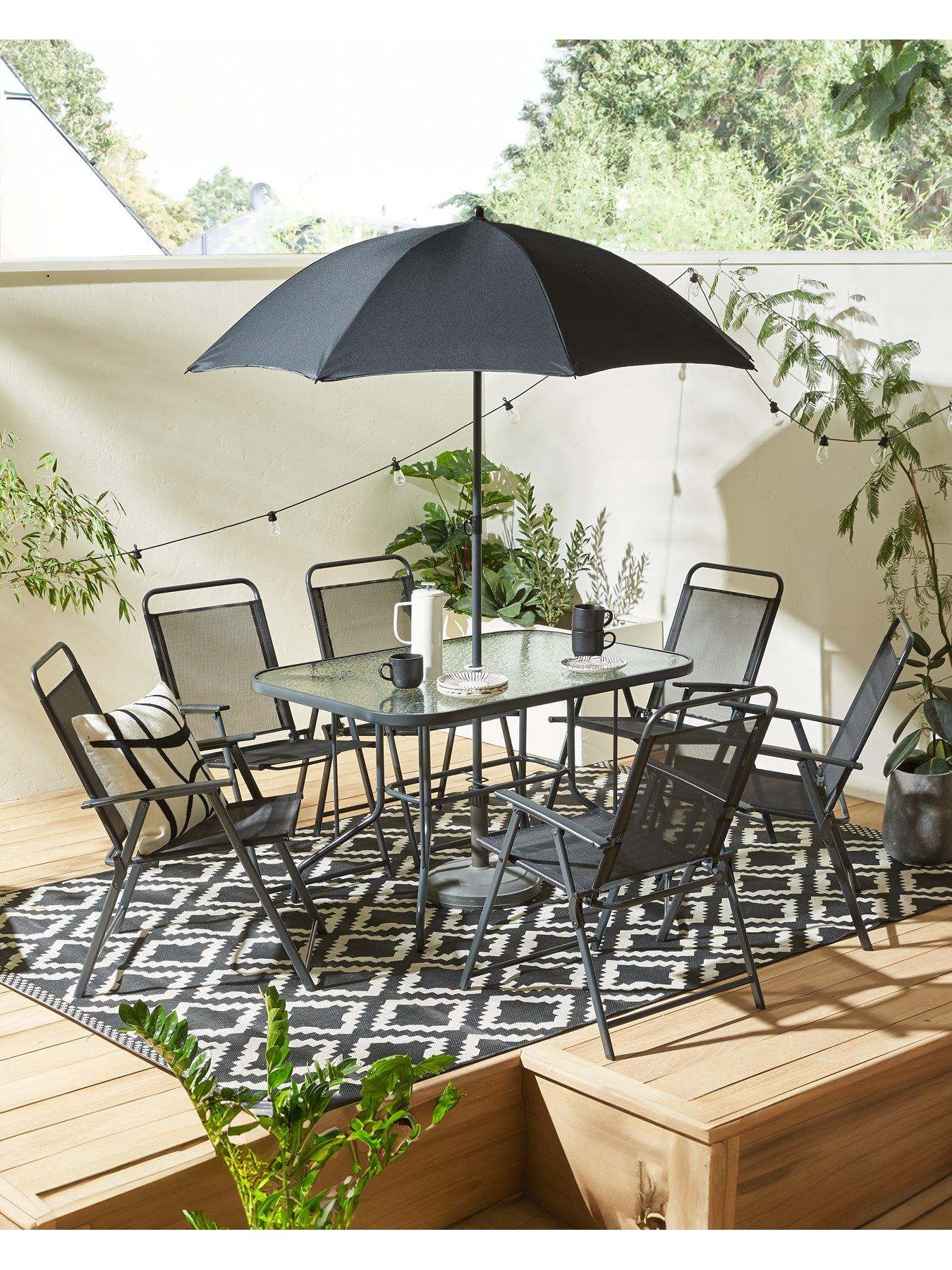 Hamilton casual dining set garden furniture sale