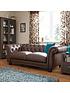  image of very-home-bakerfield-3-seater-leather-sofa