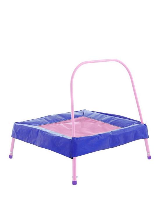 stillFront image of sportspower-junior-trampoline-ndash-pink