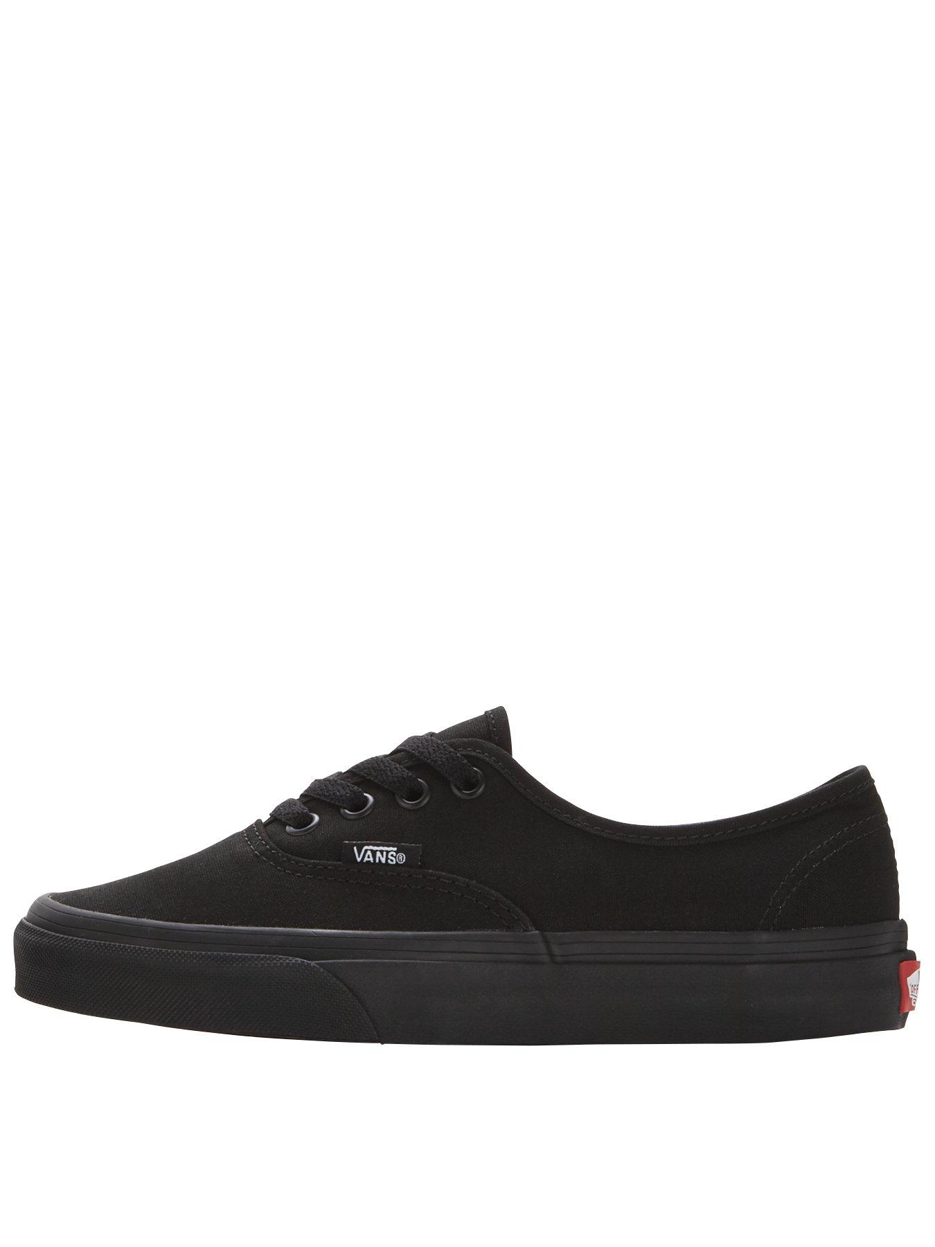 Mens authentic shop vans black