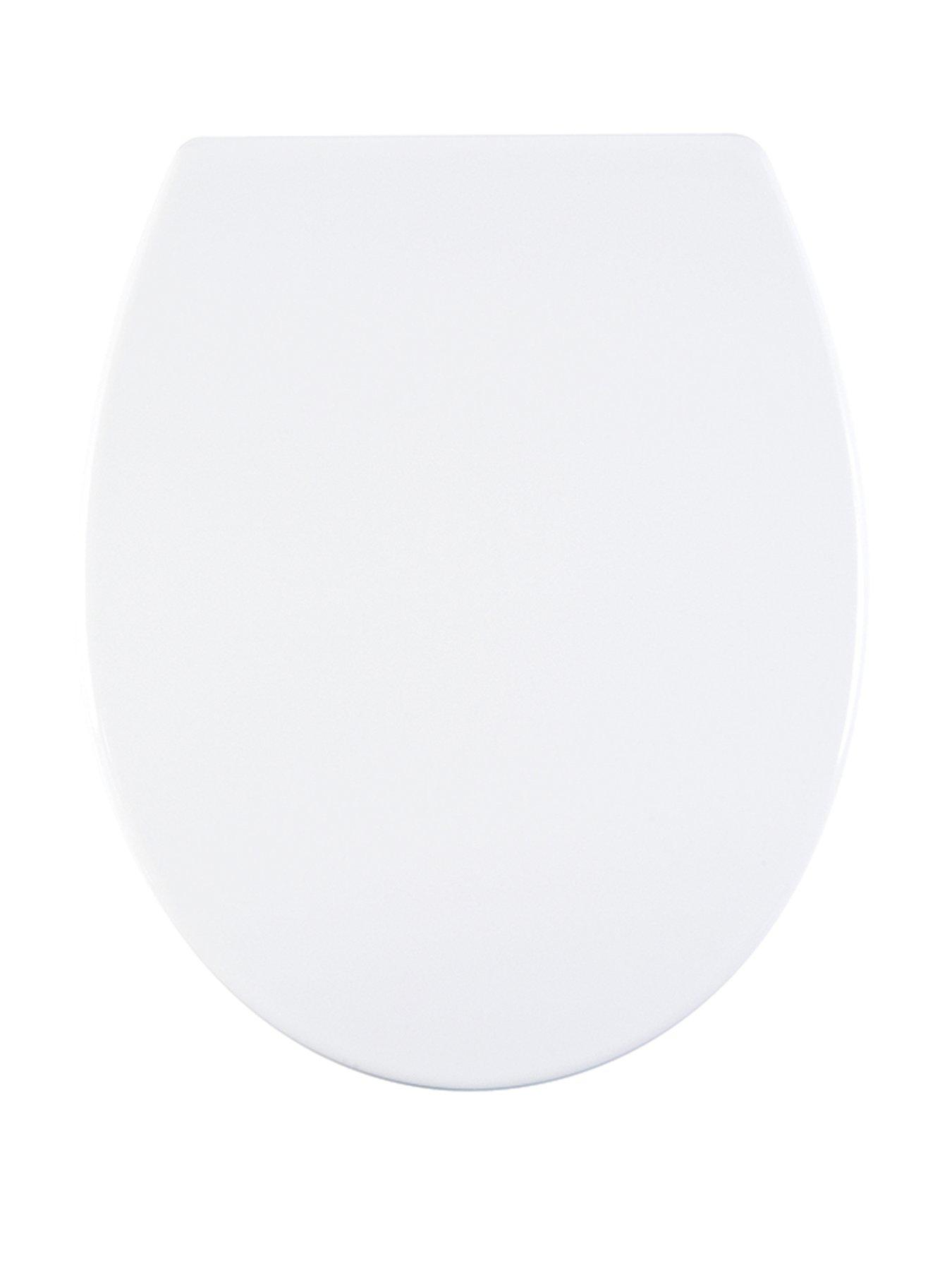 Image 1 of 5 of AQUALONA Duroplast Soft Close Toilet Seat White