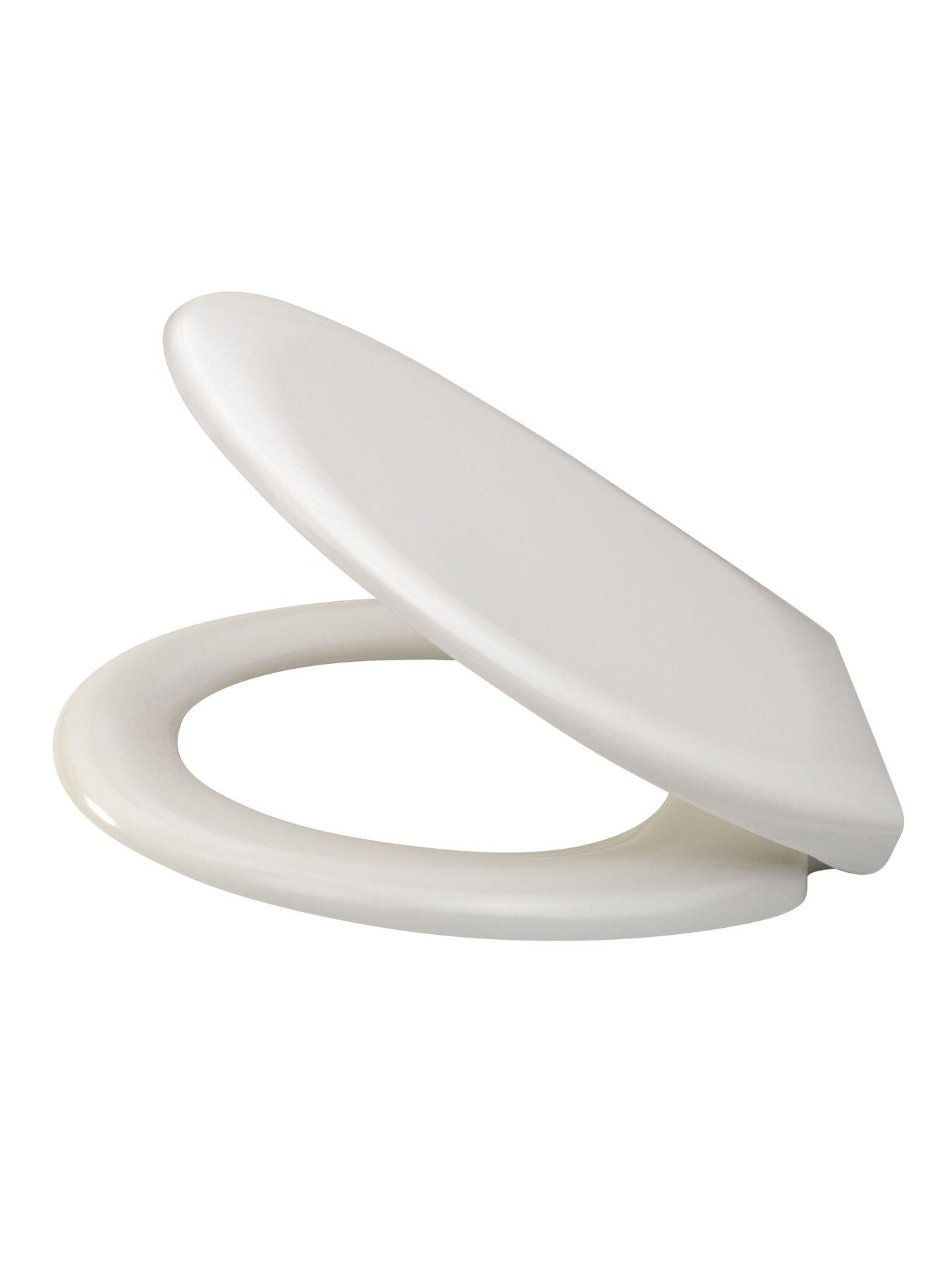 Image 3 of 5 of AQUALONA Duroplast Soft Close Toilet Seat White