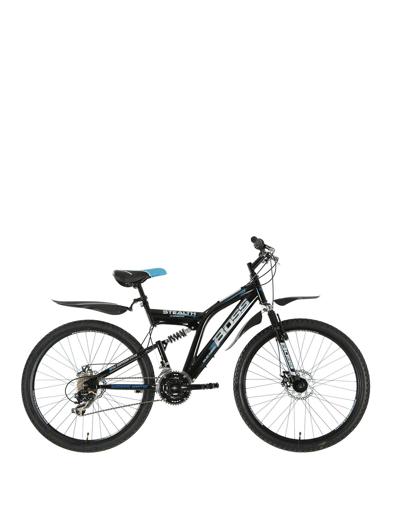 Image 1 of 6 of Boss Cycles Stealth Mens Full Suspension Mountain Bike
