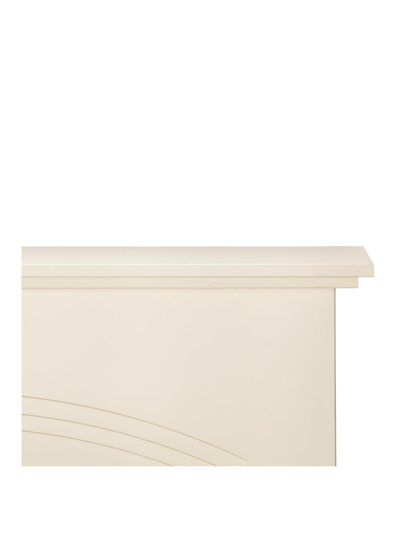  image of adam-fires-fireplaces-truro-electric-fireplace-suite-with-brass-inset-fire