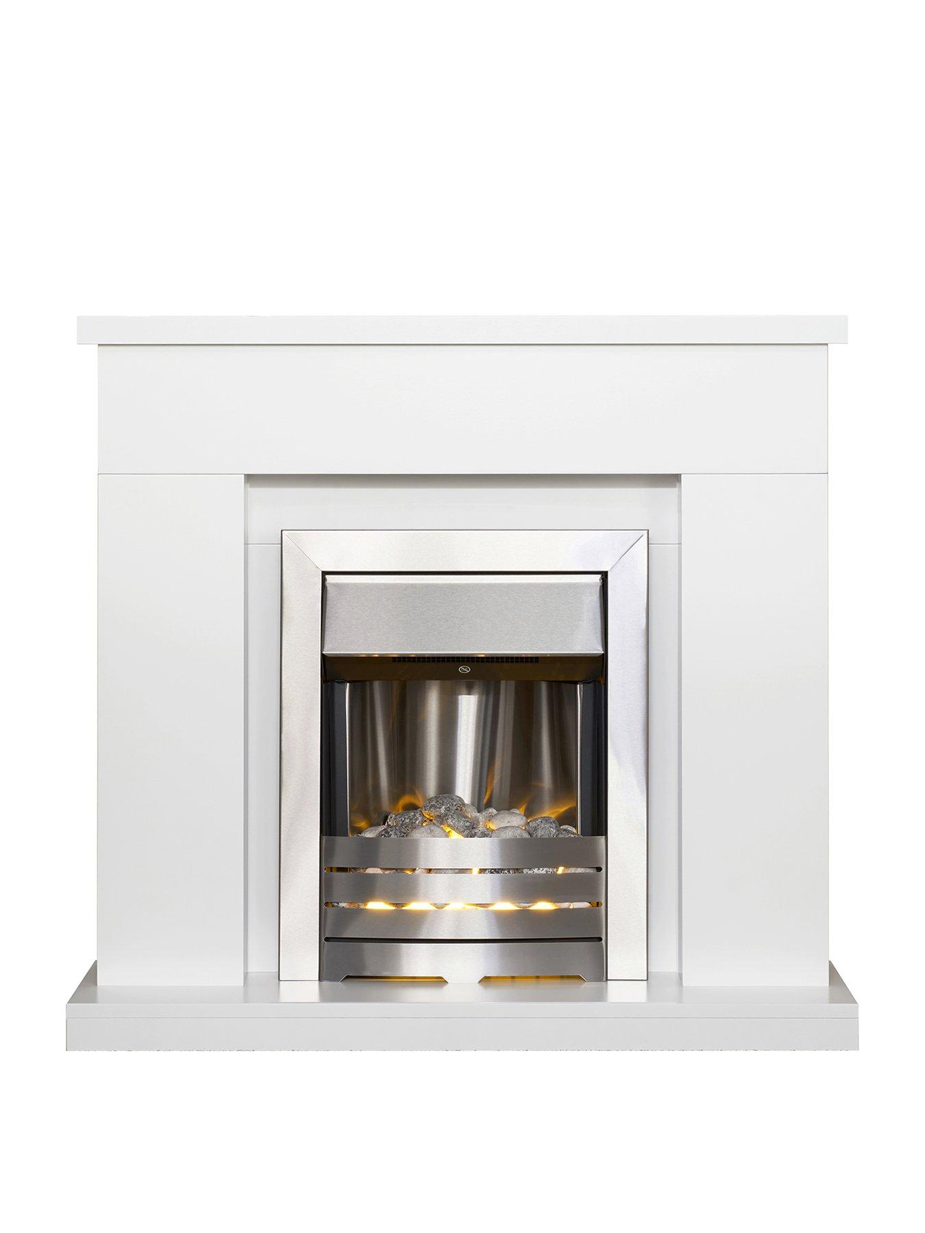 Image 1 of 6 of Adam Fires & Fireplaces Lomond Electric Fireplace Suite