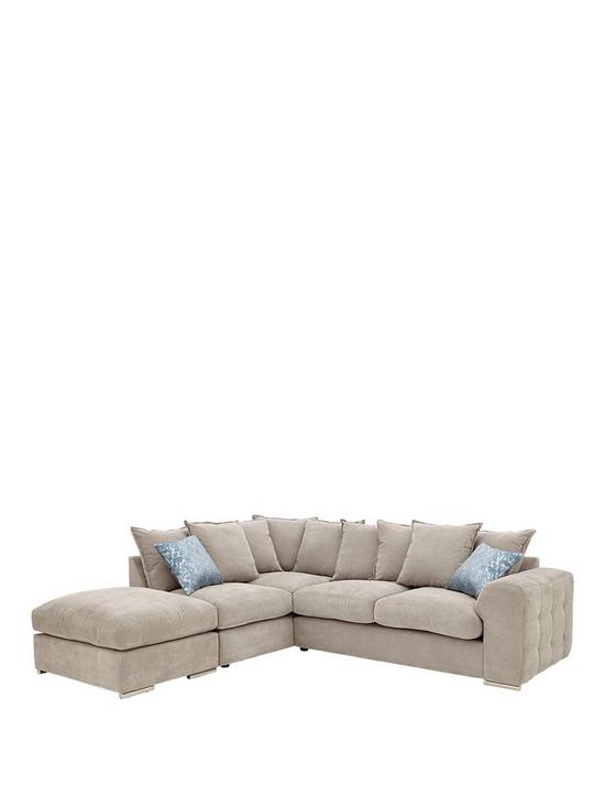 stillFront image of cavendish-sophia-left-hand-corner-chaise-sofa-with-footstool
