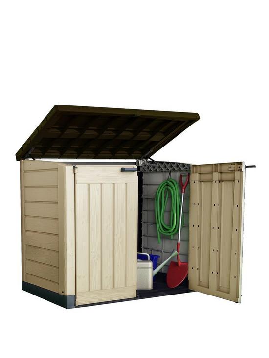 front image of keter-store-it-out-max-garden-storage